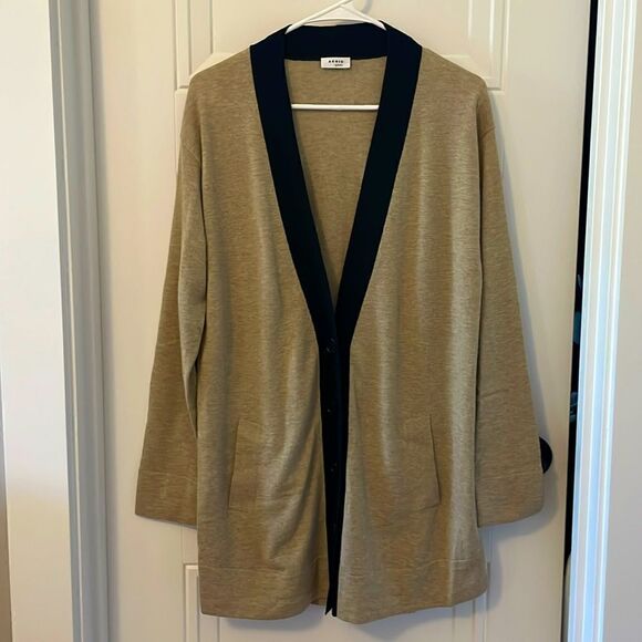Akris Punto Deep V-neck Cardigan - Picture 1 of 6